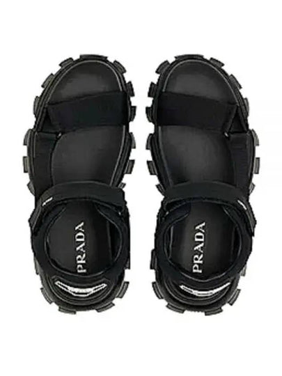 Cloudburst Thunder Sandals Black - PRADA - BALAAN 2