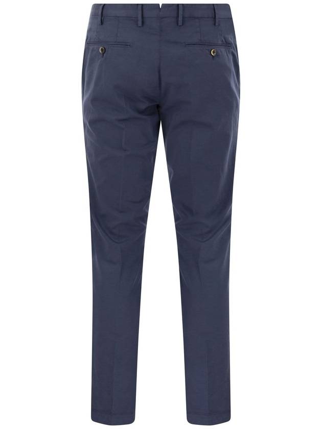 Skinny trousers in cotton and silk - PT TORINO - BALAAN 2