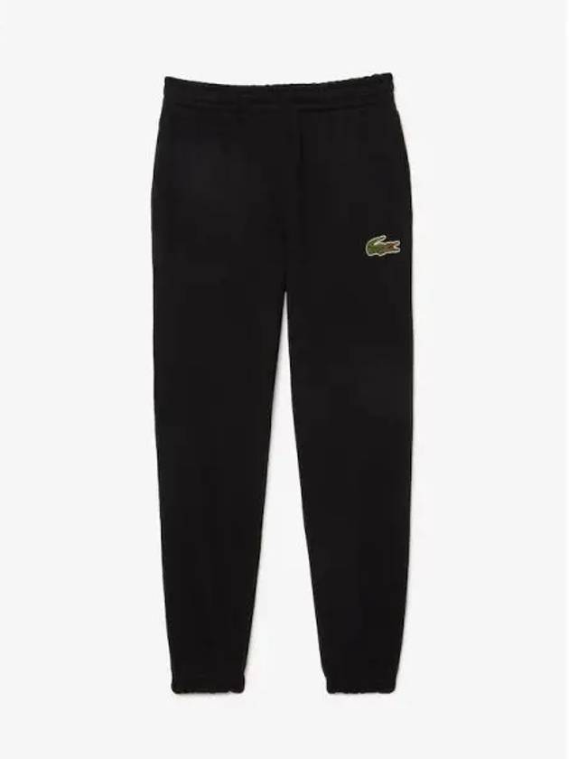 Relaxed Fit Jogger Pants Black - LACOSTE - BALAAN 2