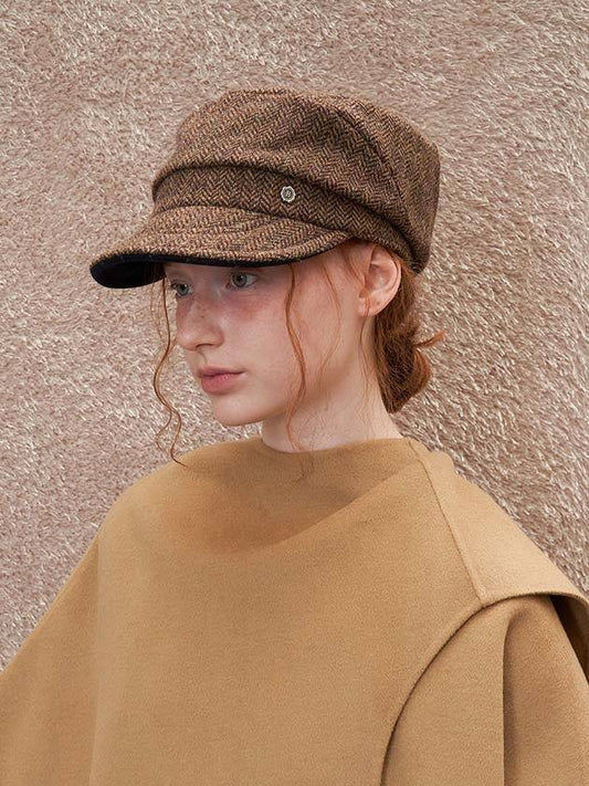 Multi Panel Cap C201F 04F - BROWN HAT - BALAAN 1