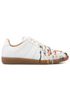 Replica Paint Drop Low Top Sneakers White - MAISON MARGIELA - BALAAN 2