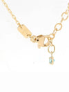 necklace 18k gold GG running yellow gold YBB481638001 - GUCCI - BALAAN 5