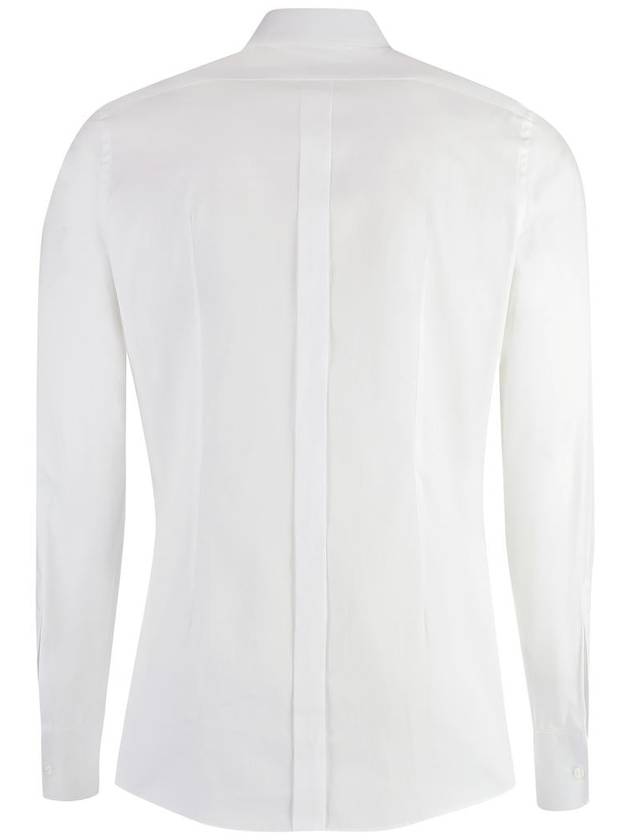 24 ss Cotton Shirt WITH FRONTAL PLASTRON G5EN5TFU5U8W0800 B0650034790 - DOLCE&GABBANA - BALAAN 3