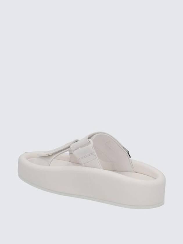 Webbing Slip-on Platform Sandals White - MAISON MARGIELA - BALAAN 4