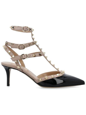 Rockstud caged ankle strap pump - VALENTINO - BALAAN 1