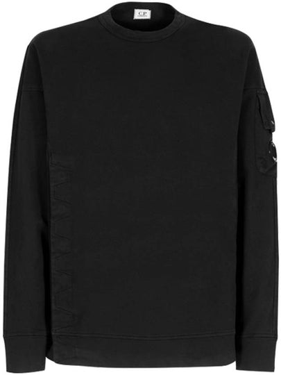 Lens Wappen Sweatshirt Black - CP COMPANY - BALAAN 2