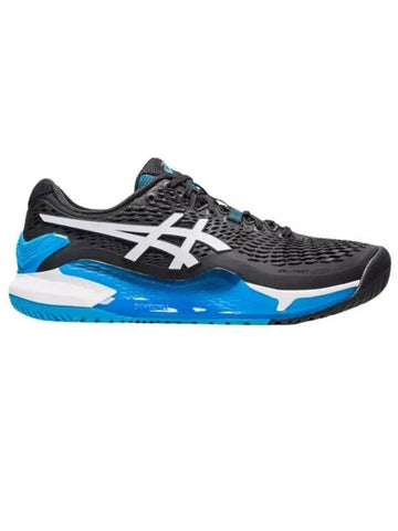 23 Gel Resolution 9 Low Top Sneakers Black Blue - ASICS - BALAAN 1