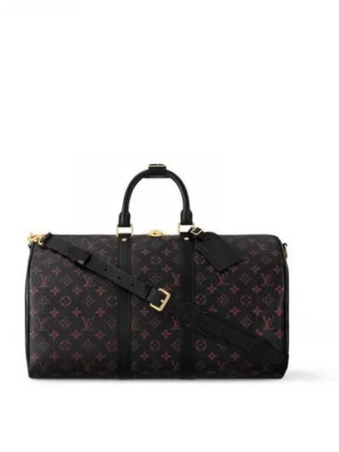 Carrier Travel Bag Boston Keepall Bandoulier 50 M12441 - LOUIS VUITTON - BALAAN 1