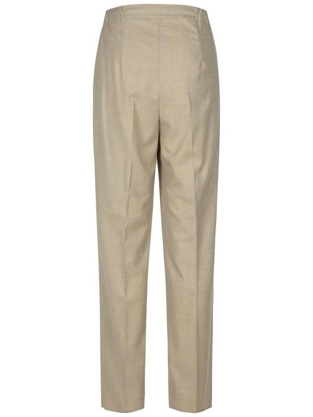 Max Mara 'Garbo' Beige Cashmere Pants - MAX MARA - BALAAN 3