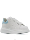 Oversized Low Top Sneakers White Powder Blue - ALEXANDER MCQUEEN - BALAAN 3