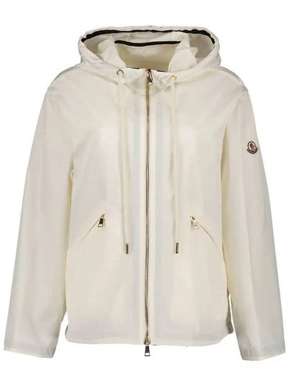 Cassiopea Zip Up Hoodie White - MONCLER - BALAAN 2