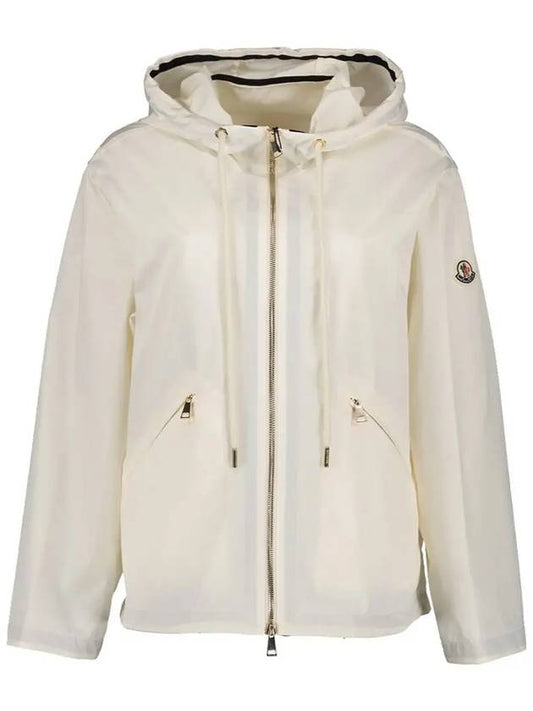 Cassiopea Zip Up Hoodie White - MONCLER - BALAAN 2