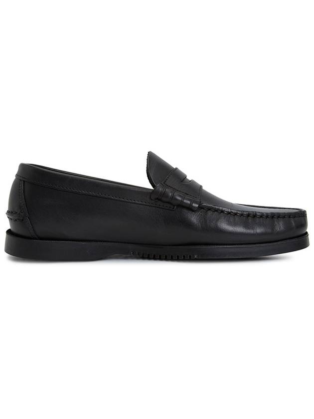 Coraux Leather Loafers Black - PARABOOT - BALAAN 5