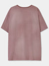 Sulfur Dyed Boy&Girl Print T Shirt_Dusty Pink - KINETO - BALAAN 4