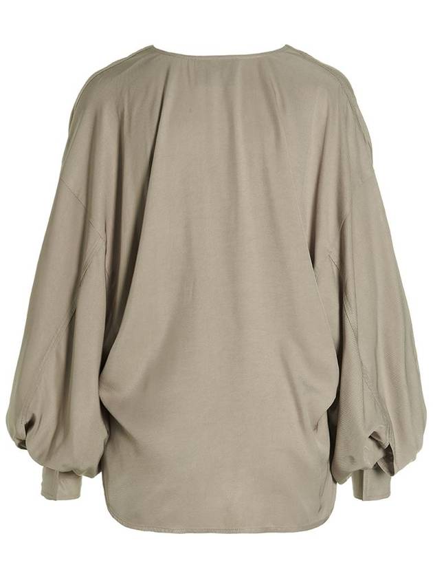 Nude Oversize Blouse - NUDE - BALAAN 2