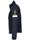 Primaloft Insulation Soft Shell-R Hooded Jacket Navy - STONE ISLAND - BALAAN 3