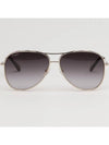 Ferragamo sunglasses SF268S 786 two bridge overfit metal frame Boeing fashion - SALVATORE FERRAGAMO - BALAAN 3