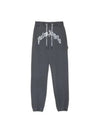 Curved Logo Track Pants Black - PALM ANGELS - BALAAN 2