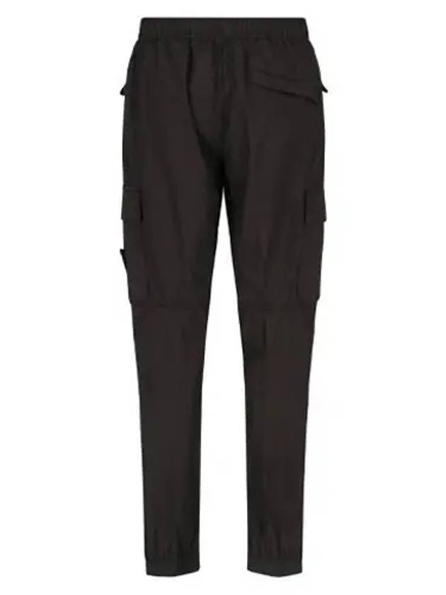 Wappen Patch Cargo Track Pants Black - STONE ISLAND - BALAAN 2