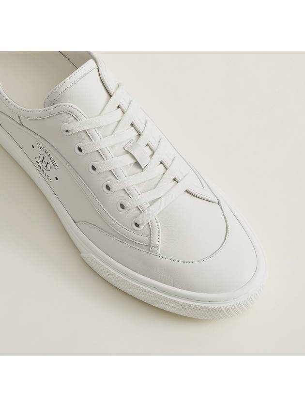 Get Leather Low Top Sneakers White - HERMES - BALAAN 6