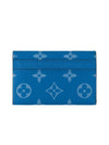 Porte Cartes Double Card Wallet Blue - LOUIS VUITTON - BALAAN 1