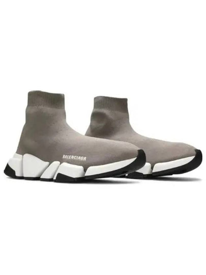 Speed 2.0 High Top Sneakers Dark Beige - BALENCIAGA - BALAAN 2