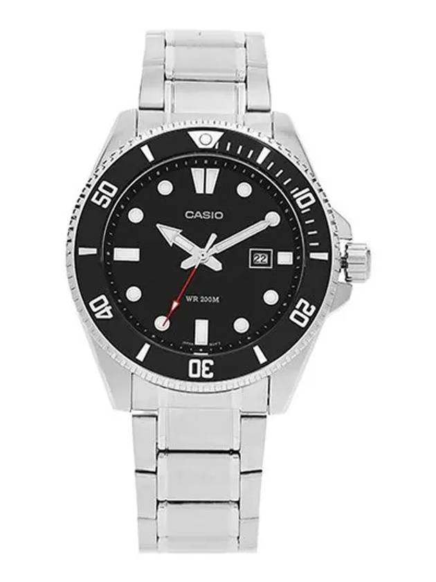 MDV 107D 1A1VDF 1A1 Analog Black Marlin Men s Metal Watch - CASIO - BALAAN 1