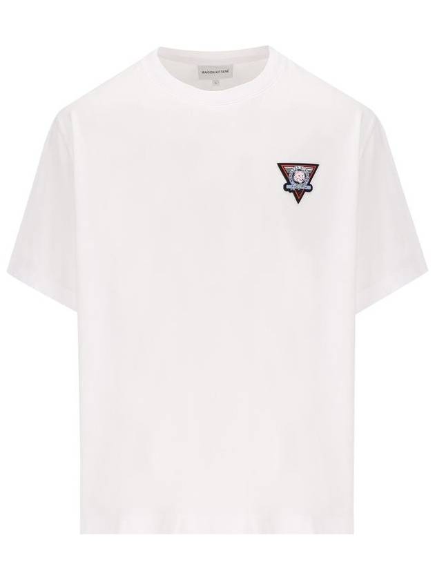 Surf Collage Oversize Short Sleeve T-Shirt White - MAISON KITSUNE - BALAAN 2