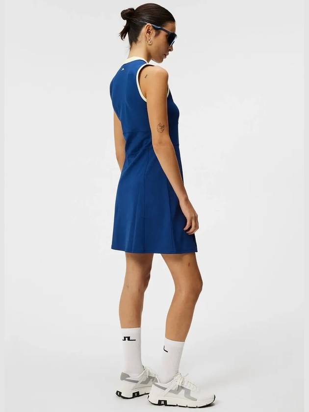 Women s Ebony Dress Golf One Piece Estate Blue GWSD09460 O341 - J.LINDEBERG - BALAAN 4