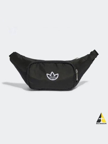 Premium Essential Waist Bag BLACK - ADIDAS - BALAAN 1