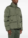 Garment Dyed Crinkle Reps Down Padding Olive - STONE ISLAND - BALAAN 5