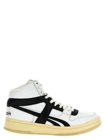 Two-Tone Panell High Top Sneakers White - REEBOK - BALAAN 1