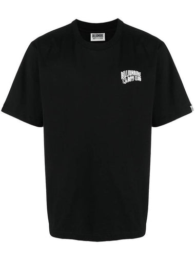 Men's Arch Logo Small Short Sleeve T-Shirt Black - BILLIONAIRE BOYS CLUB - BALAAN 1