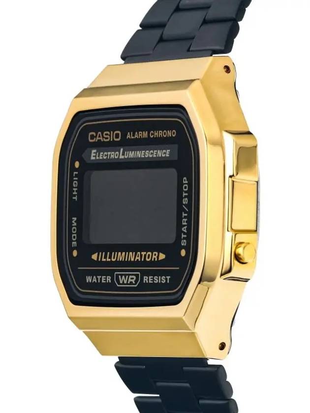 A168WEGB 1BDF Vintage Retro Digital Metal Watch - CASIO - BALAAN 3