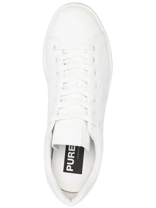 Purestar White Tab Sneakers White - GOLDEN GOOSE - BALAAN 5