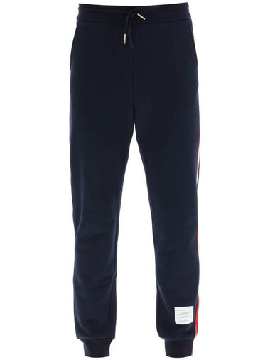 Stripe Track Pants Navy - THOM BROWNE - BALAAN 1