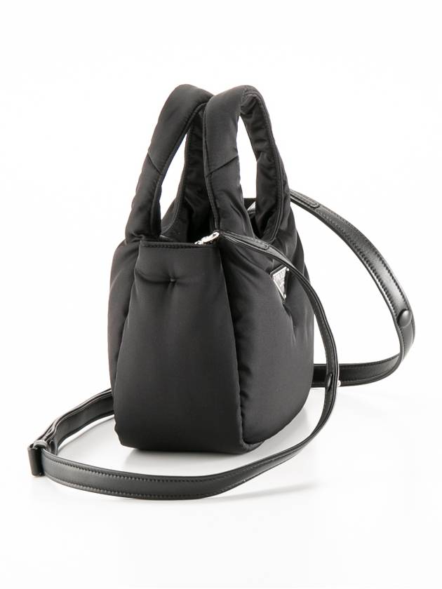 Soft Padded Re-Nylon Mini Bag Black - PRADA - BALAAN 3