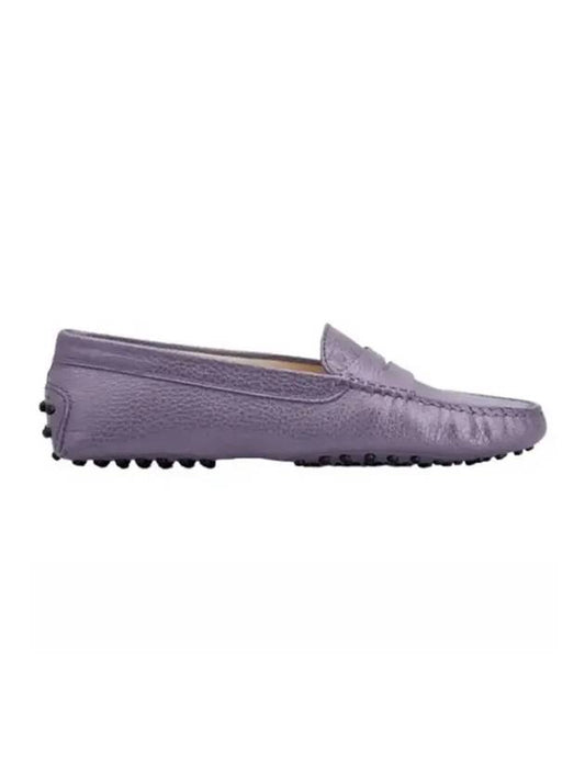 Gomini Leather Driving Shoes Violet - TOD'S - BALAAN 1