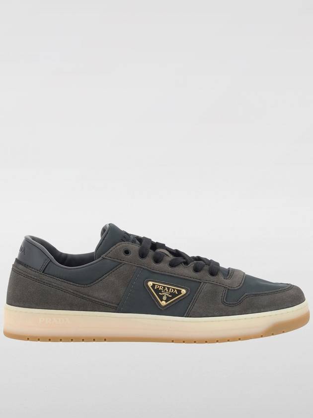 Downtown Les Nylon Low Top Sneakers Green - PRADA - BALAAN 2