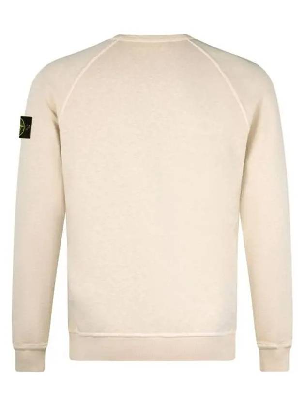 Wappen Patch Round Sweatshirt Ivory - STONE ISLAND - BALAAN 4