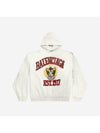 DIY College Medium Fit Hoodie White - BALENCIAGA - BALAAN 1