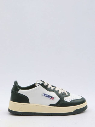 Medalist Sneakers In White And Green - AUTRY - BALAAN 1