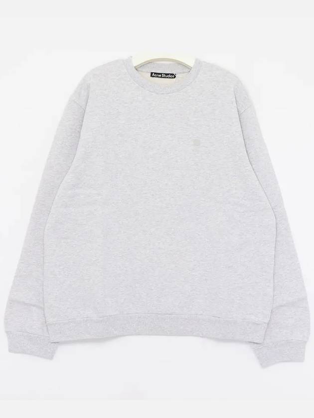 Fleece Crew Neck Sweatshirt Grey - ACNE STUDIOS - BALAAN 2