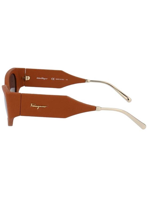 BROWN SUNGLASSES - SALVATORE FERRAGAMO - BALAAN 4