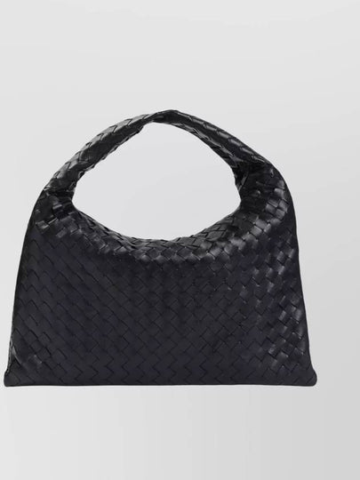 Intrecciato Hop Small Tote Bag Black - BOTTEGA VENETA - BALAAN 2