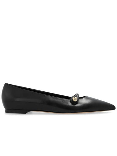 Casadei Leather Ballet Flats, Women's, Black - CASADEI - BALAAN 1