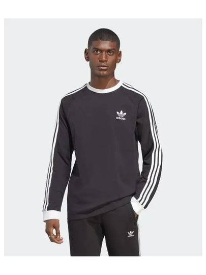 adidas 3S Long Sleeve Tee Black IA4877 - ADIDAS - BALAAN 1