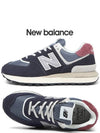 574 Lifestyle Low Top Sneakers Navy - NEW BALANCE - BALAAN 2