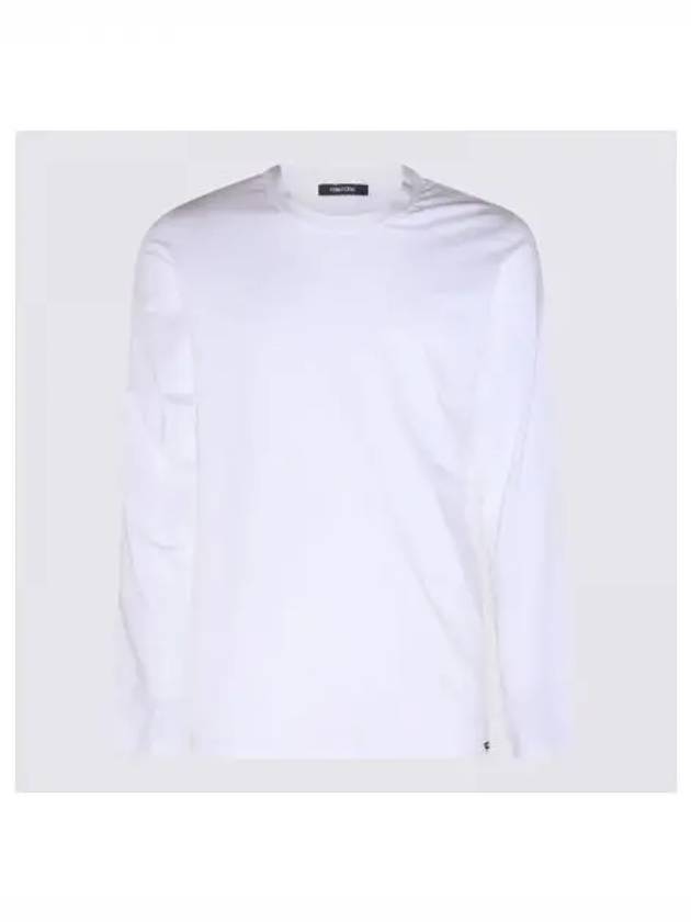 Cotton Modal Long Sleeve Top 271278 - TOM FORD - BALAAN 1