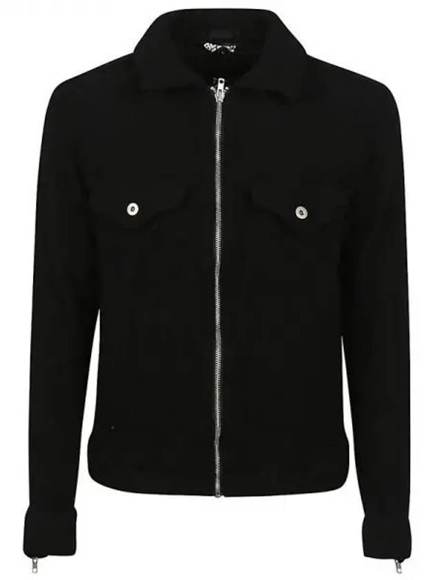 COMME des GARCONS double pocket shirt zip up jacket - COMME DES GARCONS - BALAAN 1